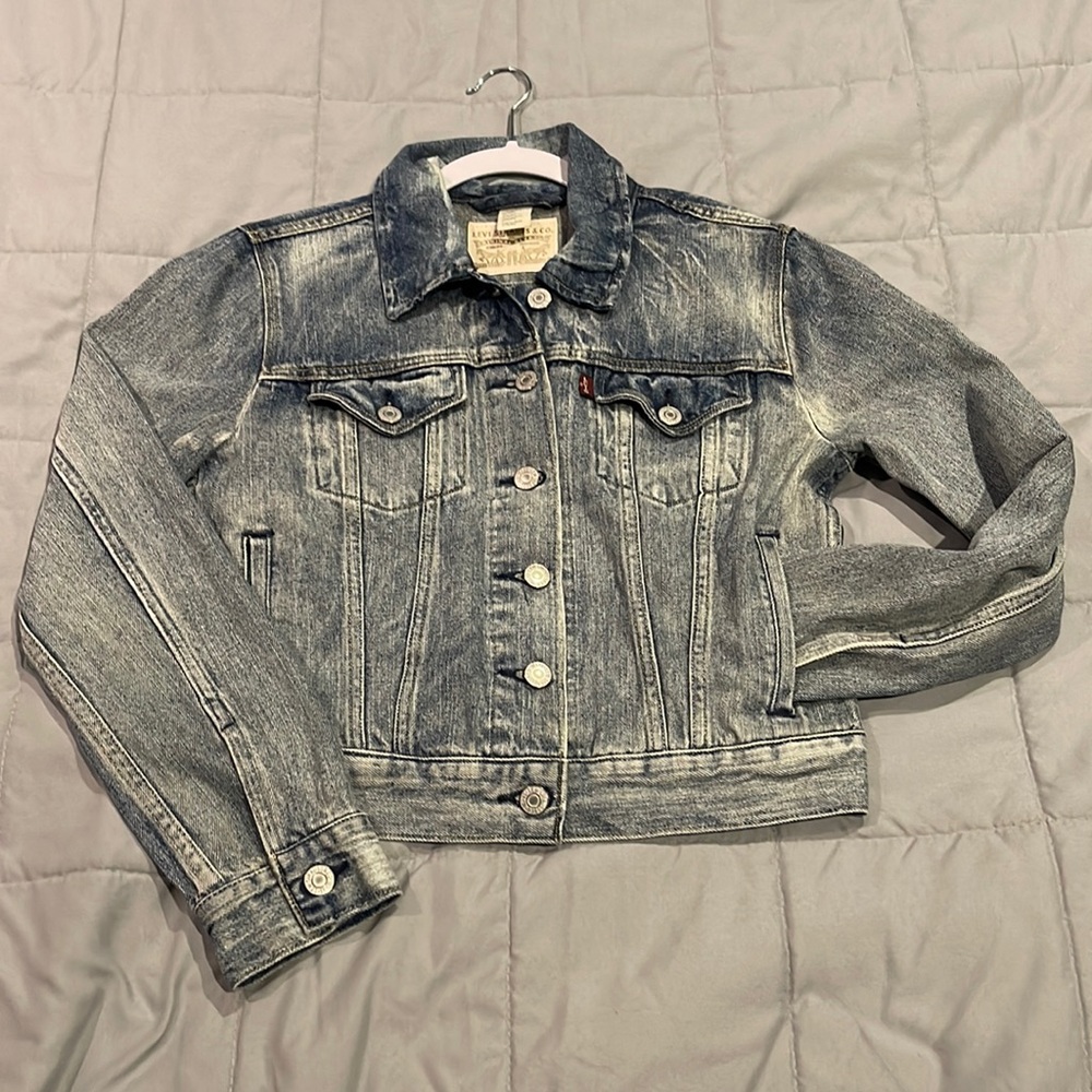 Levi’s youth denim jean trucker jacket